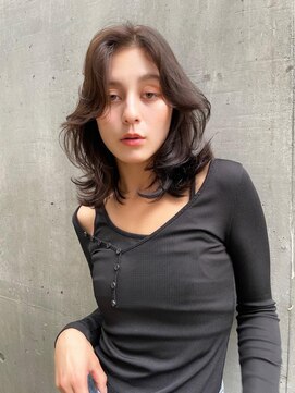 ニューヨークニューヨーク 梅田茶屋町店(NYNY) 黄金シルエット　海外レイヤー×深みブラウン