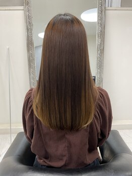 リノレア(Lino le'a)の写真/あなたの髪の悩みを解決！痛みを抑えたストレートで、さらさら美髪に変身しませんか？