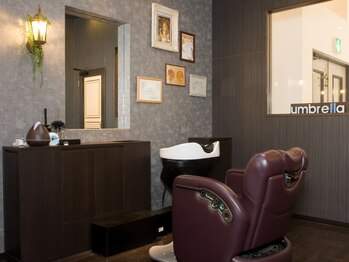 メンズグルーミングスパアンブレラ(MEN’S GROOMING SPA umbrella)の写真/【15周年キャンペーン実施中】メンズ専用スペース有!umbrellaで気兼ねなく、くつろげるサロン時間を♪