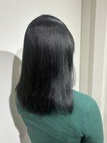 ナプ(nap)&nbsp;グレーカラー/寒色系/艶カラー/透け感/トリートメント/韓国