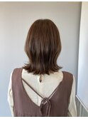 ミディアムヘア〔担当 める〕