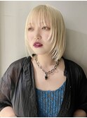 ボブカットレイヤーカットボブレイヤー