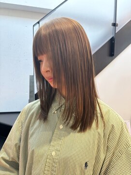 シティ(sity.) 天神　ハイトーンカラー　ブリーチカラー　レイヤーカット