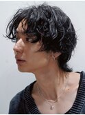 ［salonLyla］men's無造作セクシーグランジツイスパミディアム