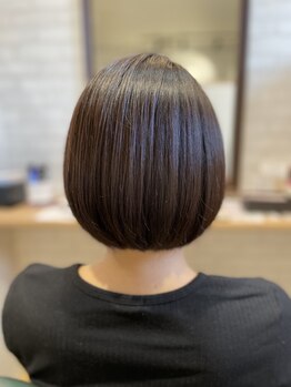 カロレ(Calore)の写真/【大人ショートの人気店】圧倒的技術×センスで創る《小顔ショート》あなたの想いを心を込めてカタチに