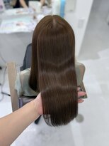 ハピネス 梅田茶屋町店(HAPPINESS)&nbsp;韓国風/レイヤーカット/顔周り/顔まわり/髪質改善/ベージュ