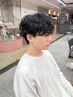 【再来】メンズカット＋メンズパーマ［メンズ/メンズカット/メンズサロン]