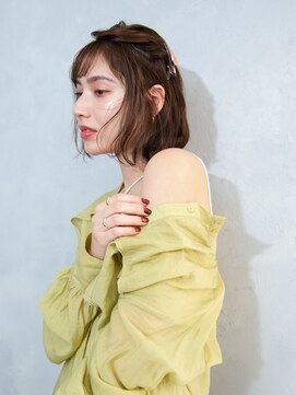 アース 溝の口店(HAIR&MAKE EARTH) ゆるふわアレンジ[溝の口/髪質改善/縮毛矯正/白髪ぼかし]