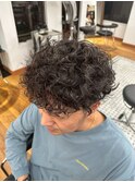 MEN'S HAIR/プードルパーマ/波巻きツイストスパイラル/表参道駅