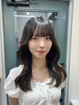 レイヤーカット/韓国くびれ巻き