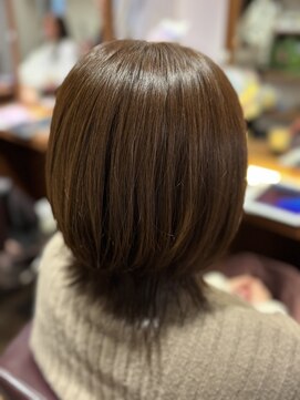 髪質改善カラー×大人上品カラー