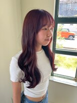 ニュイ 茨木店(nui +)&nbsp;黒髪/クラゲヘアー/オリーブグレー/小顔/ココアベージュ/茨木