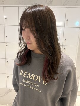 アヴァンスクロス あべのルシアス店(AVANCE.CROSS) インナーカラー