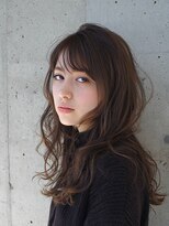 ジェスター 烏丸御池店(JESTER)&nbsp;ロングパーマ/ダークブラウン/ニュアンスパーマ