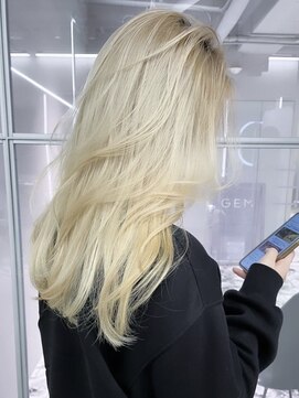 ジェム(GEM) ブロンドホワイトダブルカラーケアブリーチ★8