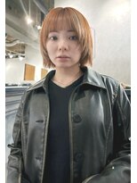 クイン(qin)&nbsp;くすみオレンジローライトベージュ