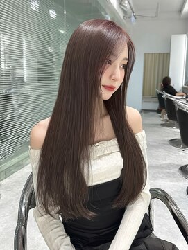 フォルテミラ(FORTE MILA) 髪質改善/縮毛矯正/前髪/イメチェン/ピンクベージュ[焼津/藤枝]