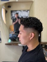 バーバーサトウ(BARBER SATO) 極道パーマ