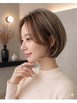 ハクア プラス(HAKUA PLUS) 【白髪染めを使わない】派手にならないミルクティーベージュ!