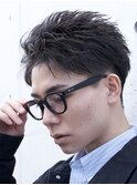 渋谷アクティブショートルーズショートパーマツイストパーマ緩め