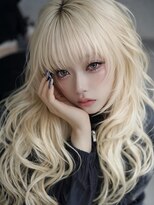 シオン(shion)&nbsp;ブロンドハイレイヤーロング_F21849