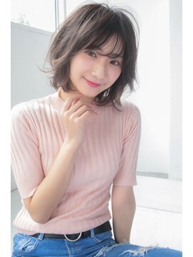 ノット 表参道青山(knot) 【knot】グレージュひし形シルエット　ショート