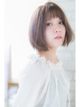 カノン(canon) 【canon 下北沢】切りっぱなしボブが大人可愛い・柔らかパーマ☆