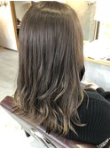 ミルクティ系グレージュカラー  《glow シマブクロ》