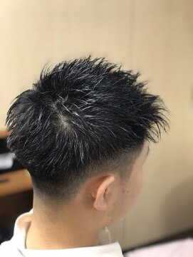 ヒロギンザ 浜松町店(HIRO GINZA) ツーブロック×フェード＜理容室／メンズ／浜松町＞