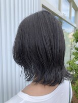 アドラーブル 万代店 (adorable)&nbsp;20代30代★大人耳掛け☆無造作×切りっぱなしミディ