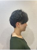 オリーブグリーン/ハイライト/透け感カラーグリッターケアカラー