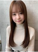 【SORA 大木 】髪質改善でサラツヤロング