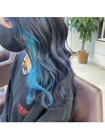 ジルバイジゼル(JILL by GiseL)&nbsp;グラデーション＆インナーブルーカラー