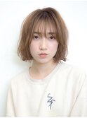 柔らかふんわりボブ♪オシャレさも抜群☆
