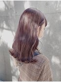 ショコラピンクベージュ_ブリーチ1回