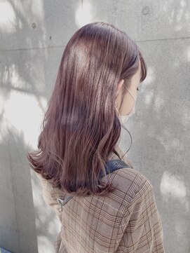 ベレーザシェルト(Beleza scelto) ショコラピンクベージュ_ブリーチ1回