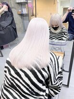 ペレ 渋谷(PELE)&nbsp;YU98_ペールホワイト ブリーチ3回~