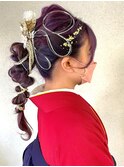 袴×ポニーテール