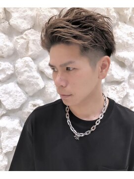 モアナバイヘッドライト 曽根店(Moana by HEADLIGHT) Moana【豊中曽根】#メンズパーマ#アップバング#ツーブロック