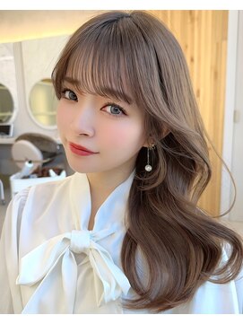 アフロートリノ(AFLOAT Leino) 大人かわいい韓国ヘア くびれヘア おくれ毛 顔まわり