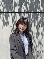 ロカ 表参道(loka)&nbsp;ミディアム/グレーベージュ[表参道/ブリーチ/ハイライト]Mai