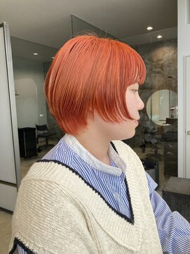 ビーヒアナウ 金沢県庁店(BE HERE NOW) ハイトーンオレンジカラー