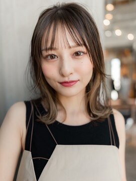 ハバナ 新宿(HAVANA) シースルーバング/インナー/シルキーベージュ/くびれミディアム