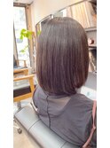 縮毛矯正+カット