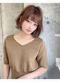 ミディアム 前髪カット オージュア 前髪カット学割U24 251