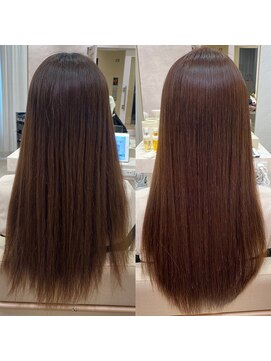 シンズ 銀座(sins) ロングヘアをきれいに保つ秘訣はsins式髪質改善酸性ストレート