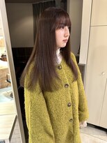 テトラ バイ ネオリーブ 横浜西口店(tetra by neolive)&nbsp;暖色ベージュ　顔周りレイヤー