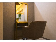 ブランカヘアー 西尾(BLANCA HAIR)の雰囲気（感染予防対策を徹底した広々とした全席半個室空間で癒しの時間を）
