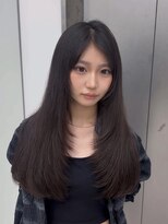 ビューナゴヤ 名駅(VIEW NAGOYA)&nbsp;前髪カタログ/イメチェンスタイル／ウェーブパーマ/こなれミディ