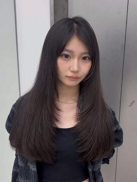 ビューナゴヤ 名駅(VIEW NAGOYA) 前髪カタログ/イメチェンスタイル／ウェーブパーマ/こなれミディ